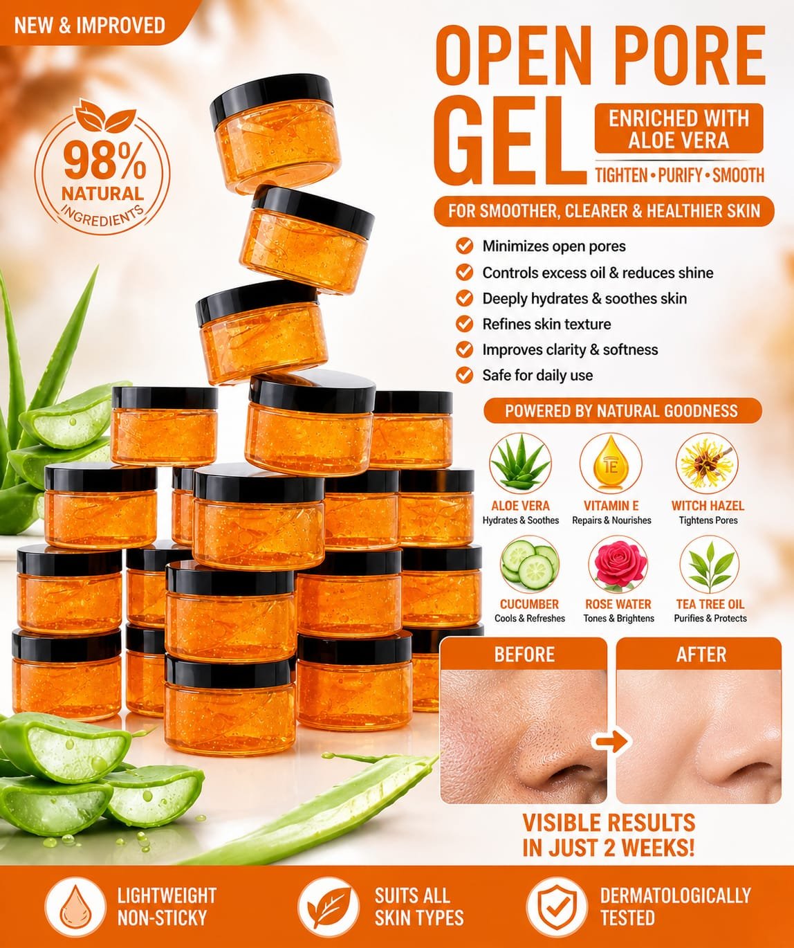 Open Pore Gel 1kg - Image 5