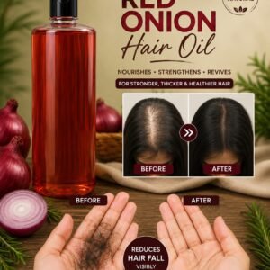 🌺✨ RED ONION HAIR OIL 1 Litter ✨🌺