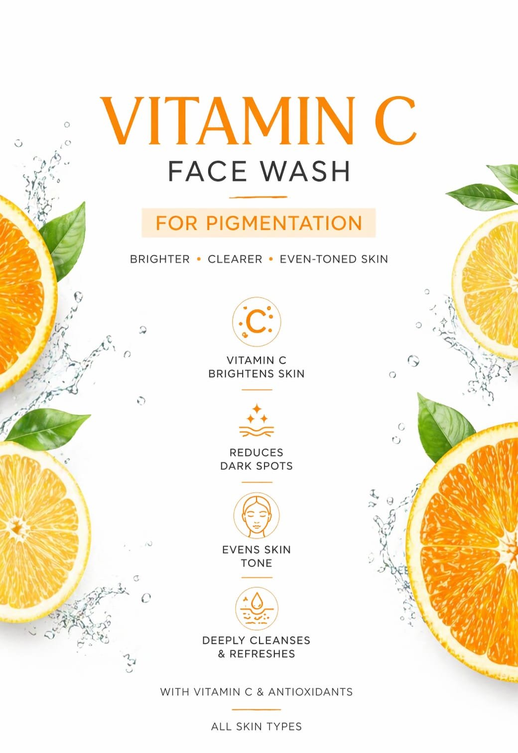 Vitamin C FAce Wash 1 Litter - Image 8
